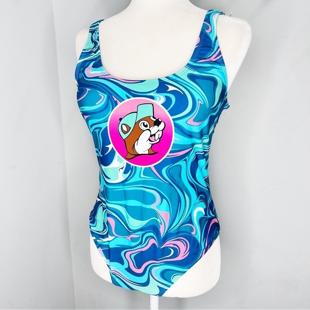 Blue Swirl Women's Swimwear